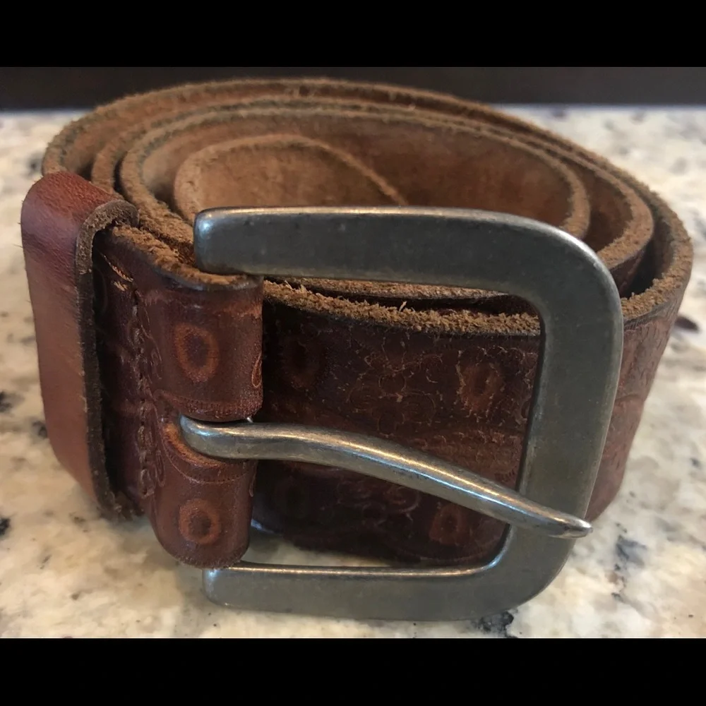 Unknown brown stamped